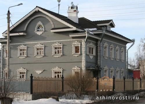 Вологда, деревянные наличники, домовая резьба.