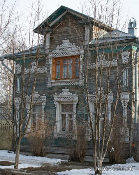 Вологда, деревянные наличники, домовая резьба.