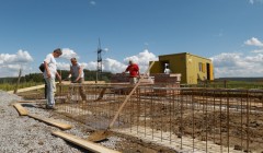 Полевая часовня (Field Chapel), проект группы студентов института технологий и архитектуры из Чикаго (Advanced De-sign/Build Studio, Illinois Institute of Technology College of Architecture).