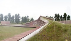 Проект КЛэб аркитекче (KLab architecture), много-функциональное здание, Греция.