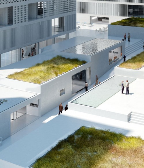 Зеркальная башня (Mirror Tower), ЛАН аркитектс (LAN architects).