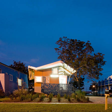 Проект Морфозис (Morphosis), плаващий дом для фонда Брэда Питта (Brad Pitt), "Делай правильно" (Make It Right Foundation). Проект Морфозис (Morphosis), плаващий дом для фонда Брэда Питта (Brad Pitt), "Делай правильно" (Make It Right Foundation).