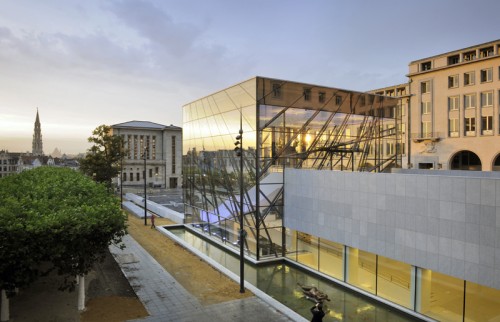 А2АрСи Аркитектс (A2RC Architects), вход в Брюссельский центр встреч (Brussels Meeting Centre), SQUARE.