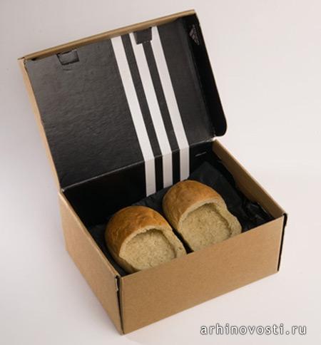 Р энд Е Праспалиаускас (R&E Praspaliauskas), хлебная обувь (Bread Shoes).