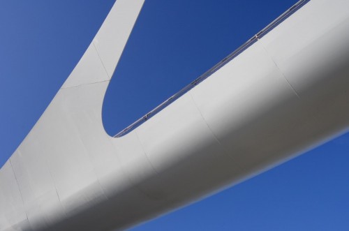 Пешеходный мост в городе Кнокке (Knokke Footbridge), автор проекта Ней и Партнерс (Ney & Partners), Бельгия.