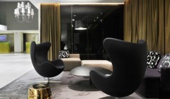 Дизайн интерьера для пятизвездочного отеля Софитель Лион Беллекёр (Sofitel Lyon Bellecour), автор проекта Патрик Норге (Patrick Norguet).
