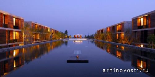 Проект (Alila Cha am) Дуангрит Буннаг Аркитектс (Duangrit Bunnag Architects).