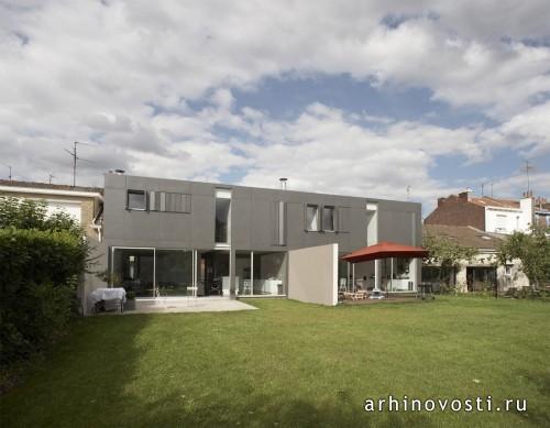 Проект (Pile ou Face Houses) ТЭНК Аркитектес (TANK Architectes).