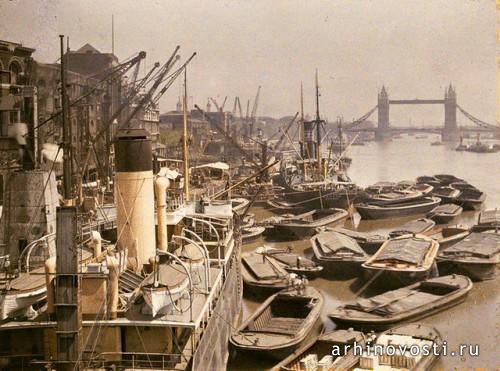 Серия фотографий о прошлом. Лондон, Англия,  1910 - 1920 годы.