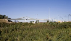 Пешеходный мост в городе Кнокке (Knokke Footbridge), автор проекта Ней и Партнерс (Ney & Partners), Бельгия.