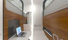 "Коробка для сна" (SLEEPBOX), бюро Арх Груп (Arch Group), Москва, Россия.