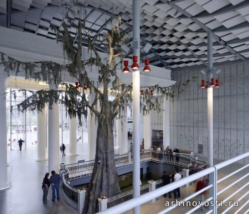 Новое здание Калифорнийской Академии Наук (California Academy of Sciences), архитектор Ренцо Пьяно (Renzo Piano), Сан Франциско, Америка.