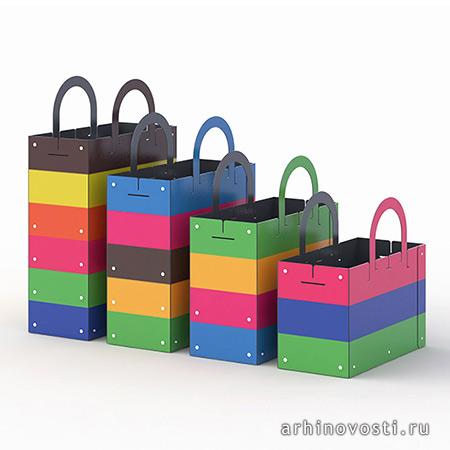 Красивое мусорное ведро. Швеция.