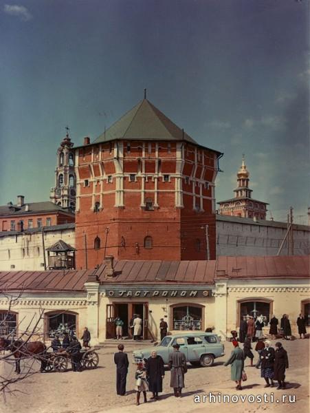 1960 год. Архитектурный комплекс Троице-Сергиева лавра, Россия.