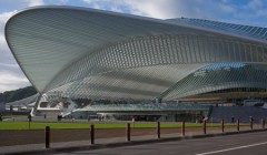 Сантьяго Калавара (Santiago Calatrava), проект железнодорожной станции, Льеж, Бельгия.