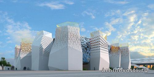 Павильон России для Всемирной выставки 2010 (2010 World Expo). Шанхай, Китай.