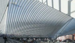 Сантьяго Калавара (Santiago Calatrava), проект железнодорожной станции, Льеж, Бельгия.