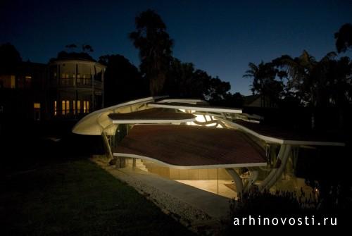 Дом из листьев (Leaf House), проект Андекаррент Аркитектс (Undercurrent Architects), Сидней, Австралия.