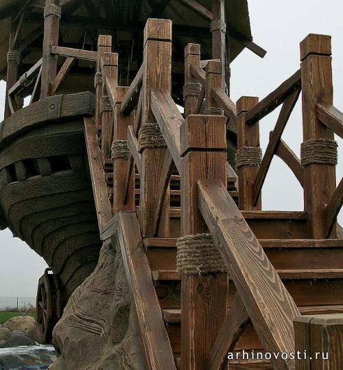 Корабль-беседка, творческая группа "Творюки", Рязань, Россия.