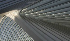 Сантьяго Калавара (Santiago Calatrava), проект железнодорожной станции, Льеж, Бельгия.