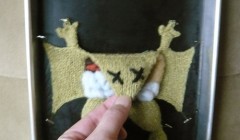 Вязаные игрушки из коллекции "Вязаная биология" (Knitting in Biology 101).