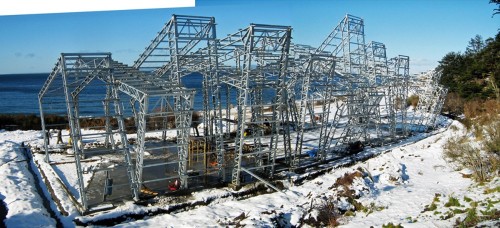 Завод по производству минеральной воды (Aonni Mineral Water Plant), проект бюро Бебин энд Сэкстон (Bebin & Saxton), Чили.