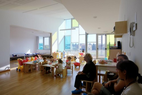 Студия СиСиДи (ccd studio), детский садик "Барбапапа" (Barbapapà), Винола Маре, Италия.