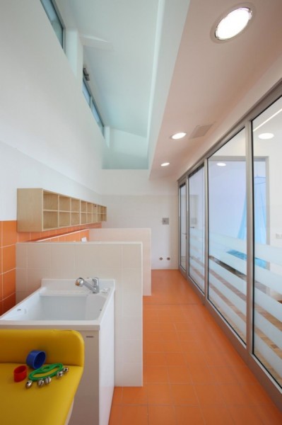 Студия СиСиДи (ccd studio), детский садик "Барбапапа" (Barbapapà), Винола Маре, Италия.