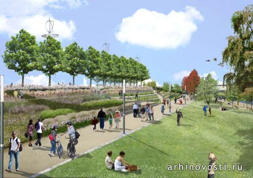 Проект Олимпийского парка в Лондоне (The London 2012 Olympic Park), Англия. 