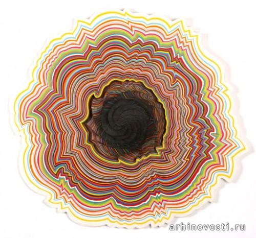 Произведение искусства из бумаги, Джен Старк (Jen Stark).