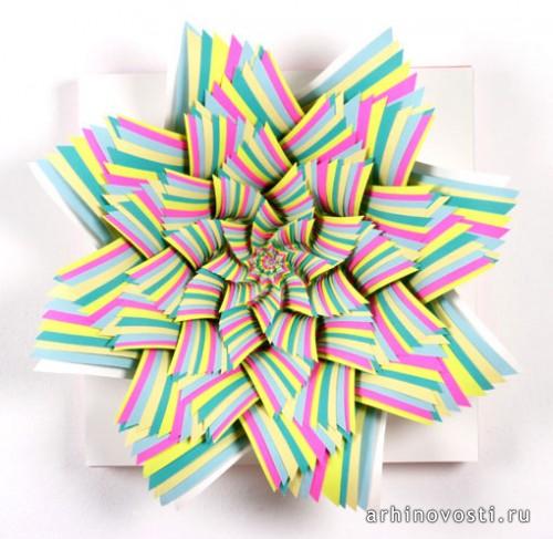 Произведение искусства из бумаги, Джен Старк (Jen Stark).