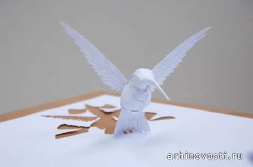 Произведение искусства из бумаги, Петер Каллесен (Peter Callesen).