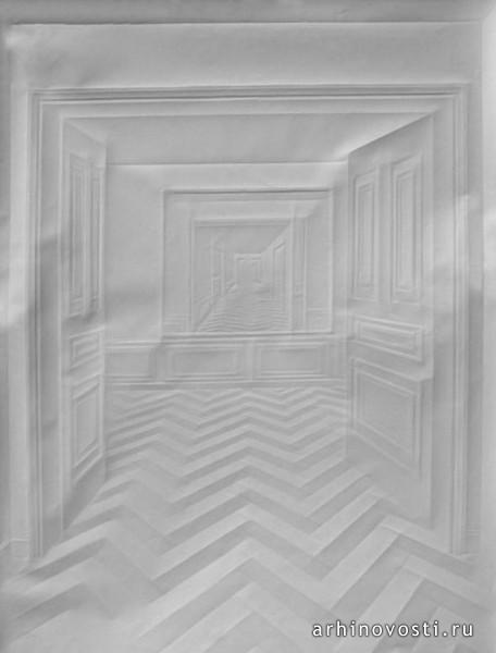 Произведение искусства из бумаги, Саймон Шуберт (Simon Schubert).