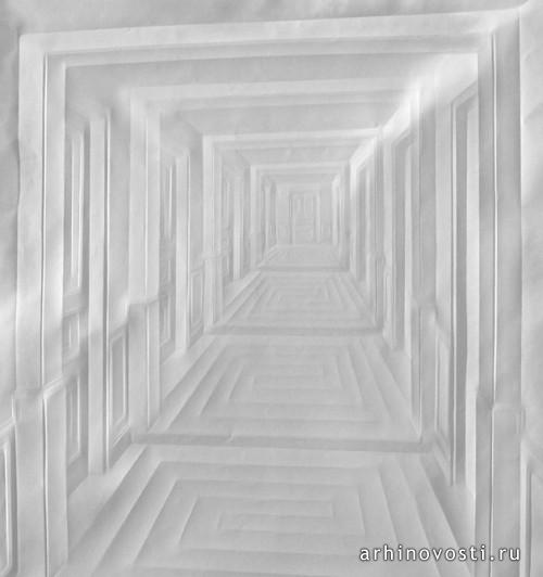 Произведение искусства из бумаги, Саймон Шуберт (Simon Schubert).