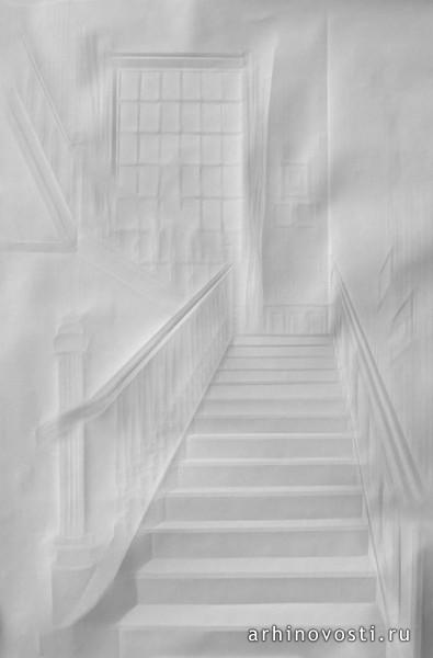 Произведение искусства из бумаги, Саймон Шуберт (Simon Schubert).