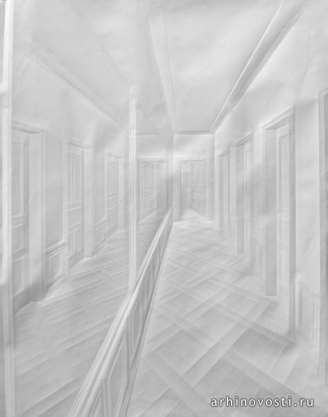 Произведение искусства из бумаги, Саймон Шуберт (Simon Schubert).