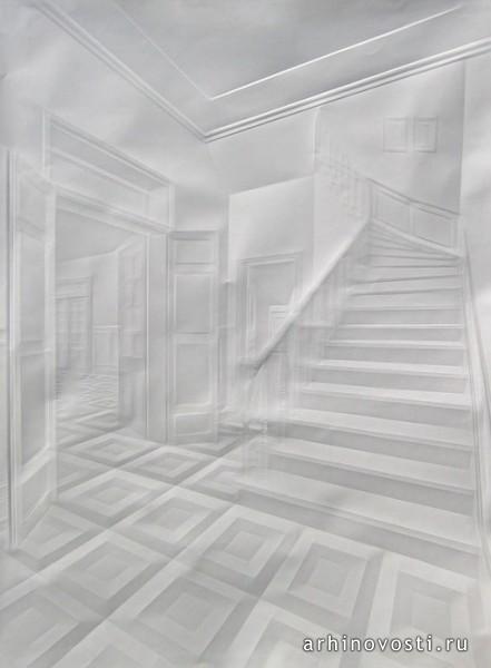 Произведение искусства из бумаги, Саймон Шуберт (Simon Schubert).