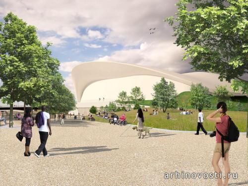 Проект Олимпийского парка в Лондоне (The London 2012 Olympic Park), Англия. 