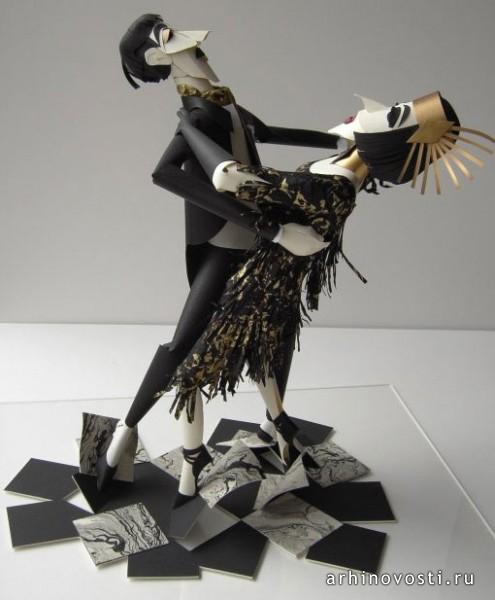 Скульптура из бумаги, Шер Кристофер (Sher Christopher).