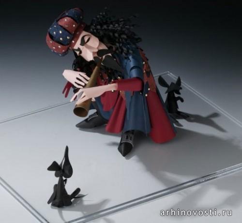 Скульптура из бумаги, Шер Кристофер (Sher Christopher).