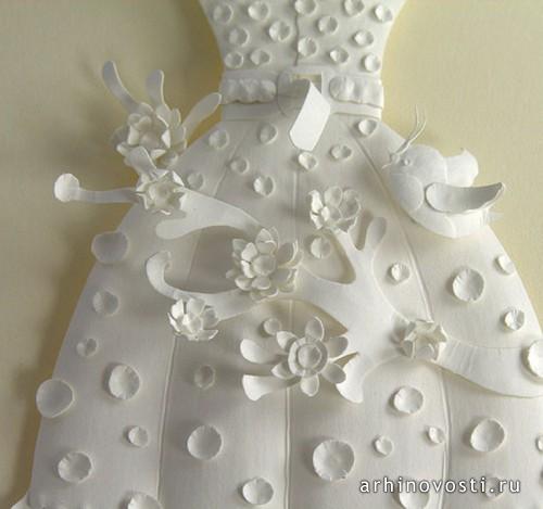 Скульптура из бумаги, Элайза Мора (Elisa Mora).