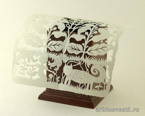 Скульптура из бумаги, Элайза Мора (Elisa Mora).