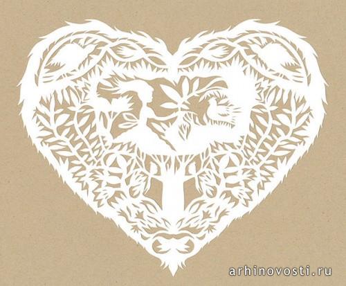 Скульптура из бумаги, Элайза Мора (Elisa Mora).