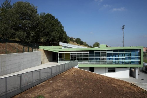 Студия СиСиДи (ccd studio), детский садик "Барбапапа" (Barbapapà), Винола Маре, Италия.