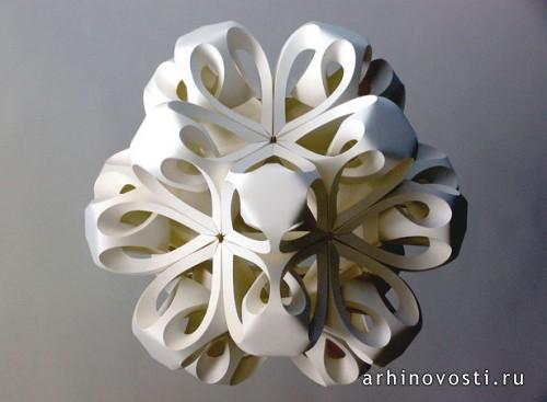 Произведение искусства из бумаги, Ричард Суини (Richard Sweeney).