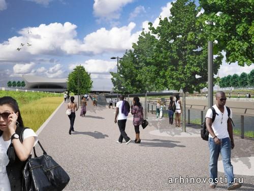 Проект Олимпийского парка в Лондоне (The London 2012 Olympic Park), Англия. 