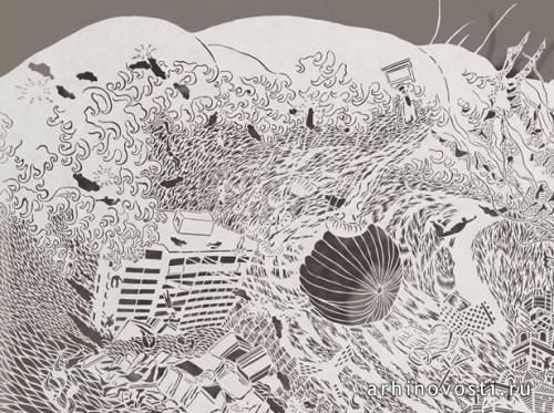 Произведение искусства из бумаги, Бовей Ли (Bovey Lee).