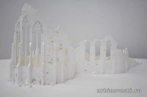 Произведение искусства из бумаги, Петер Каллесен (Peter Callesen).