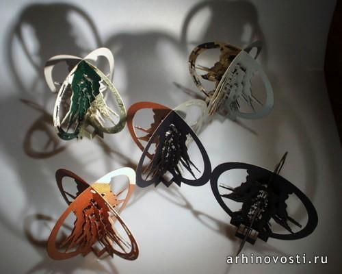 Произведение искусства из бумаги, Ингрид Шильякус (Ingrid Siliakus).