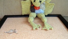 Вязаные игрушки из коллекции "Вязаная биология" (Knitting in Biology 101).